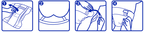 Steps to wear Diaper / how to use